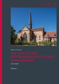 Cover: Die Kirche des Zisterzienserklosters Maulbronn - Jan Thorbecke Verlag