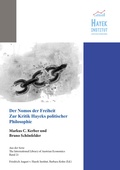 Cover: Der Nomos der Freiheit - Friedrich A. von Hayek Institut