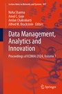 Cover: Data Management, Analytics and Innovation - Springer