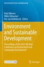 Bild: Environment and Sustainable Development - Springer