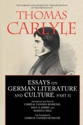 Cover: Essays on German Literature and Culture, Part II - Naval Institute Press