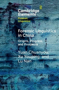 Abbildung von: Forensic Linguistics in China - Cambridge University Press