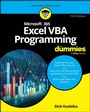 Cover: Microsoft 365 Excel VBA Programming For Dummies - Wiley