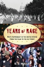 Cover: Years of Rage - Rowman & Littlefield Publishers