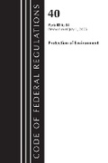 Abbildung von: Code of Federal Regulations, Title 40 Protection of the Environment 82-84, Revised as of July 1, 2023 - Bernan Press
