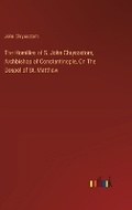 Cover: The Homilies of S. John Chrysostom, Archbishop of Constantinople, On The Gospel of St. Matthew - Outlook Verlag