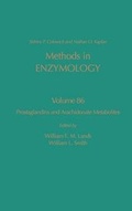 Cover: Prostaglandins and Arachidonate Metabolites: Volume 86 - Academic Press