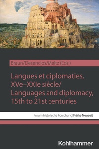 Abbildung von: Langues et diplomaties, XVe-XXIe siècle / Languages and diplomacy, 15th to 21st centuries - Kohlhammer