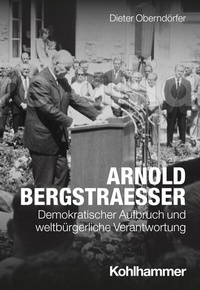 Abbildung von: Arnold Bergstraesser - Kohlhammer