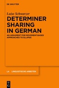 Cover: Determiner Sharing in German - De Gruyter