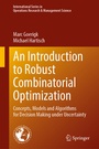 Cover: An Introduction to Robust Combinatorial Optimization - Springer