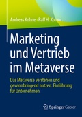 Cover: Marketing und Vertrieb im Metaverse - Springer Gabler