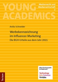 Abbildung von: Werbekennzeichnung im Influencer Marketing - Nomos