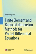 Cover: Finite Element and Reduced Dimension Methods for Partial Differential Equations - Springer