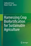Cover: Harnessing Crop Biofortification for Sustainable Agriculture - Springer
