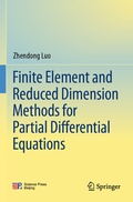 Cover: Finite Element and Reduced Dimension Methods for Partial Differential Equations - Springer