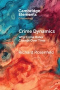 Cover: Crime Dynamics - Cambridge University Press