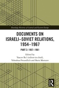 Cover: Documents on Israeli-Soviet Relations, 1954-1967 - Routledge