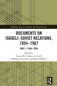 Abbildung von: Documents on Israeli-Soviet Relations, 1954-1967 - Routledge