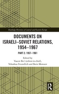 Cover: Documents on Israeli-Soviet Relations, 1954-1967 - Routledge