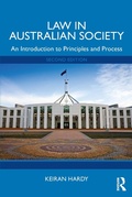 Cover: Law in Australian Society - Routledge