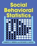 Cover: Social Behavioral Statistics - Cambridge University Press
