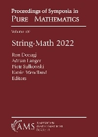Enlarge image Cover: String-Math 2022 - American Mathematical Society