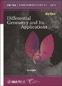 Cover: Differential Geometry and Its Applications - American Mathematical Society