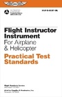 Cover: Flight Instructor Instrument Practical Test Standards for Airplane & Helicopter (2026) - Aviation Supplies & Academics