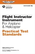 Cover: Flight Instructor Instrument Practical Test Standards for Airplane & Helicopter (2026) - Aviation Supplies & Academics