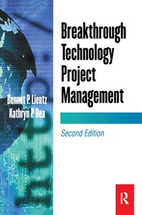 Abbildung von: Breakthrough Technology Project Management - Butterworth-Heinemann