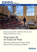 Cover: Teaching IR in Wartime - ibidem