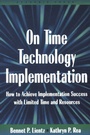 Cover: On Time Technology Implementation - Academic Press