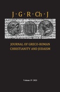 Cover: Journal of Greco-Roman Christianity and Judaism, Volume 19 - Pickwick Publications