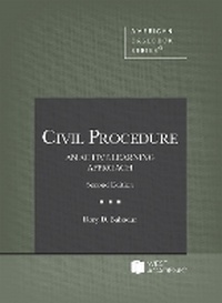 Abbildung von: Civil Procedure - Foundation Press