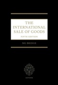 Cover: The International Sale of Goods 5e - OUP eBook