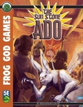 Cover: The Sun Stone Ado 5E - Frog God Games
