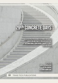 Cover: 29th Concrete Days (CD 2023) - Trans Tech Publications Ltd