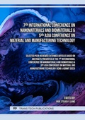 Cover: 7th International Conference on Nanomaterials and Biomaterials & 5th Asia Conference on Material and Manufacturing Technology - Trans Tech Publications Ltd