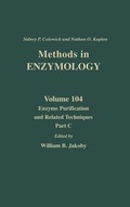 Cover: Enzyme Purification and Related Techniques, Part C: Volume 104 - Academic Press