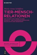 Cover: Tier-Mensch-Relationen - De Gruyter