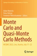 Cover: Monte Carlo and Quasi-Monte Carlo Methods - Springer