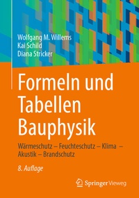 Abbildung von: Formeln und Tabellen Bauphysik - Springer Vieweg