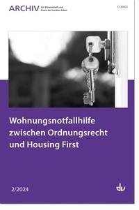 Abbildung von: Wohnungsnotfallhilfe zwischen Ordnungsrecht und Housing First - Lambertus
