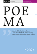 Cover: POEMA - Universit&auml;tsverlag Kiel | Kiel University Publishing