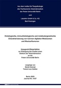 Bild: Histologische, immunhistologische und molekulargenetische Charakterisierung von kaninen digitalen Melanomen und Mastzelltumoren - Mensch & Buch
