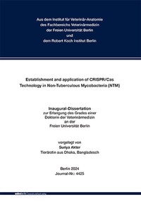 Abbildung von: Establishment and application of CRISPR/Cas Technology in Non-Tuberculous Mycobacteria (NTM) - Mensch & Buch