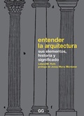Cover: Entender la arquitectura - Editorial GG