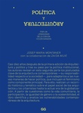 Cover: Pol&iacute;tica y arquitectura - Editorial GG