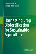 Cover: Harnessing Crop Biofortification for Sustainable Agriculture - Springer